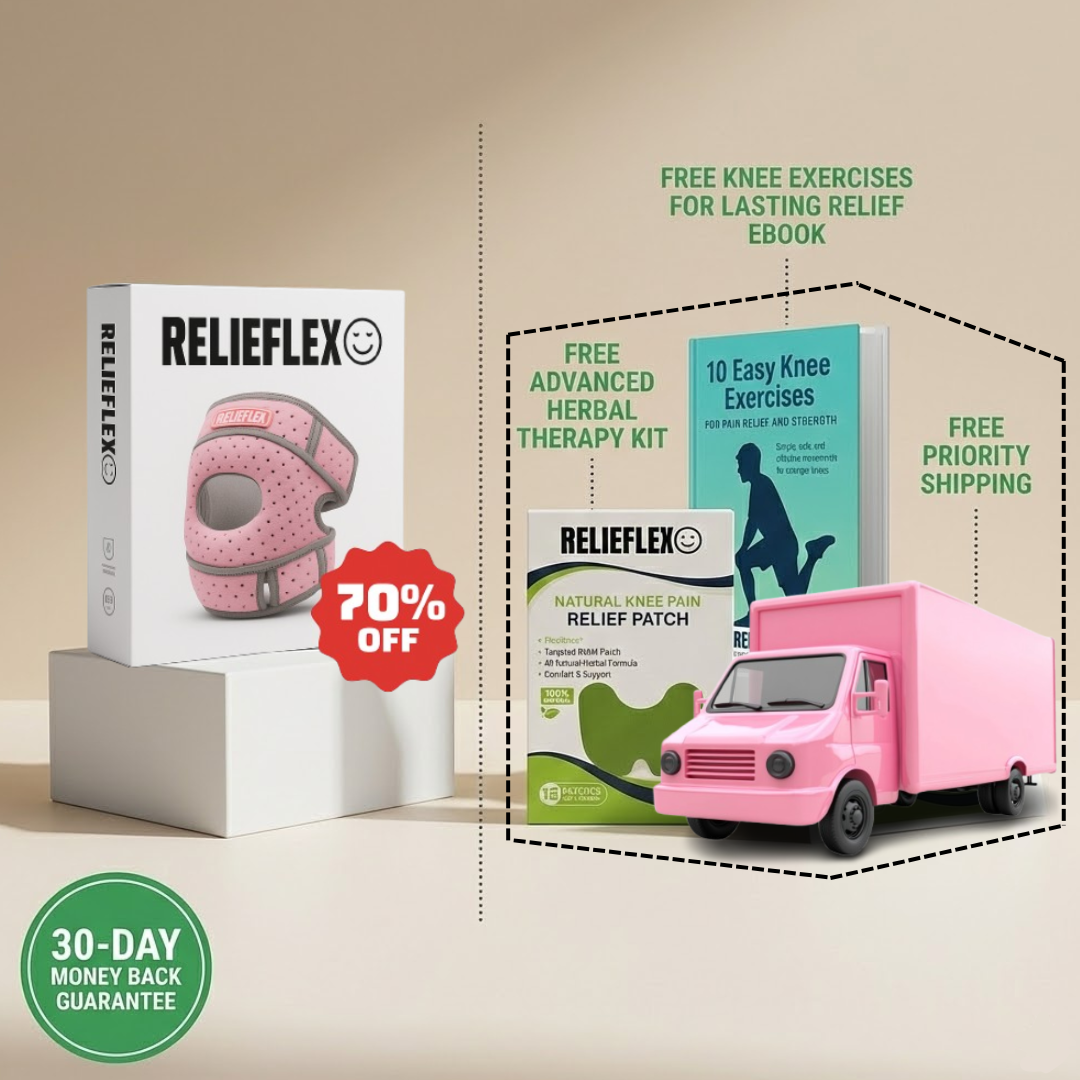 Advanced RelieFlex™ Knee Stabilizer That Moves With You - Pain Relief In Minutes