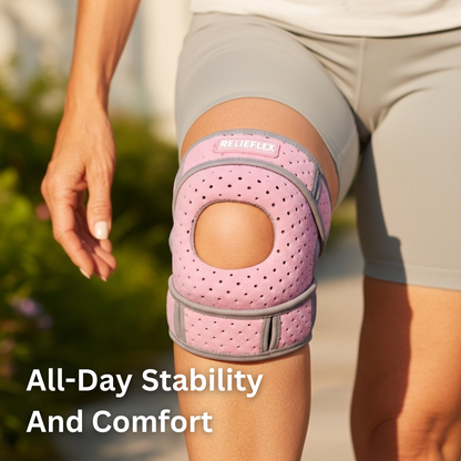 Advanced RelieFlex™ Knee Stabilizer That Moves With You - Pain Relief In Minutes