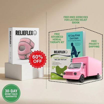 Advanced RelieFlex™ Knee Stabilizer That Moves With You - Pain Relief In Minutes